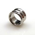 Stainless Steel Ripple Wave Ring